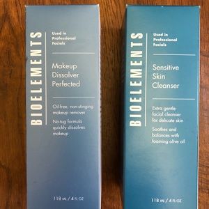 Bioelements makeup remover and cleanser